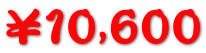 ¥10,600