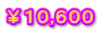 ¥10,600